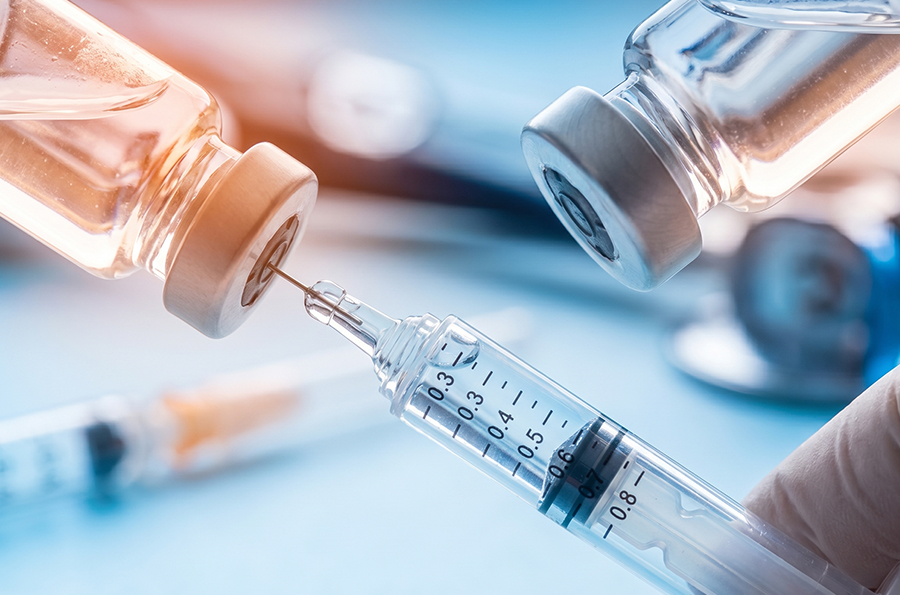 Vaccination administered at Precision Medical Center